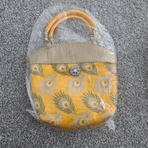 Yellow Fancy Handbag